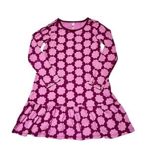 Tea Collection Printed Ruffle Dress Size 7